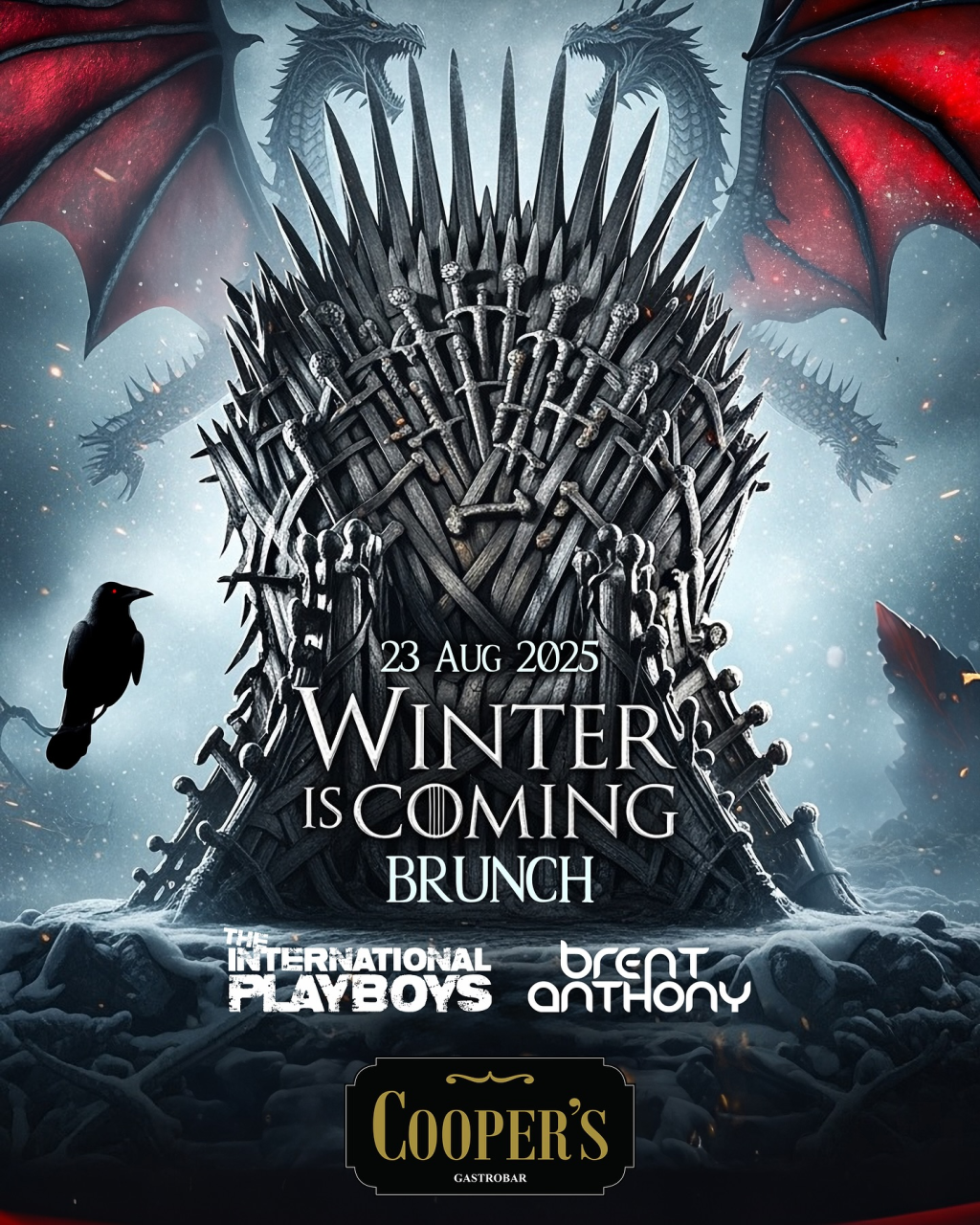 Winter Is Coming… to Brunch fell at Cooper’s