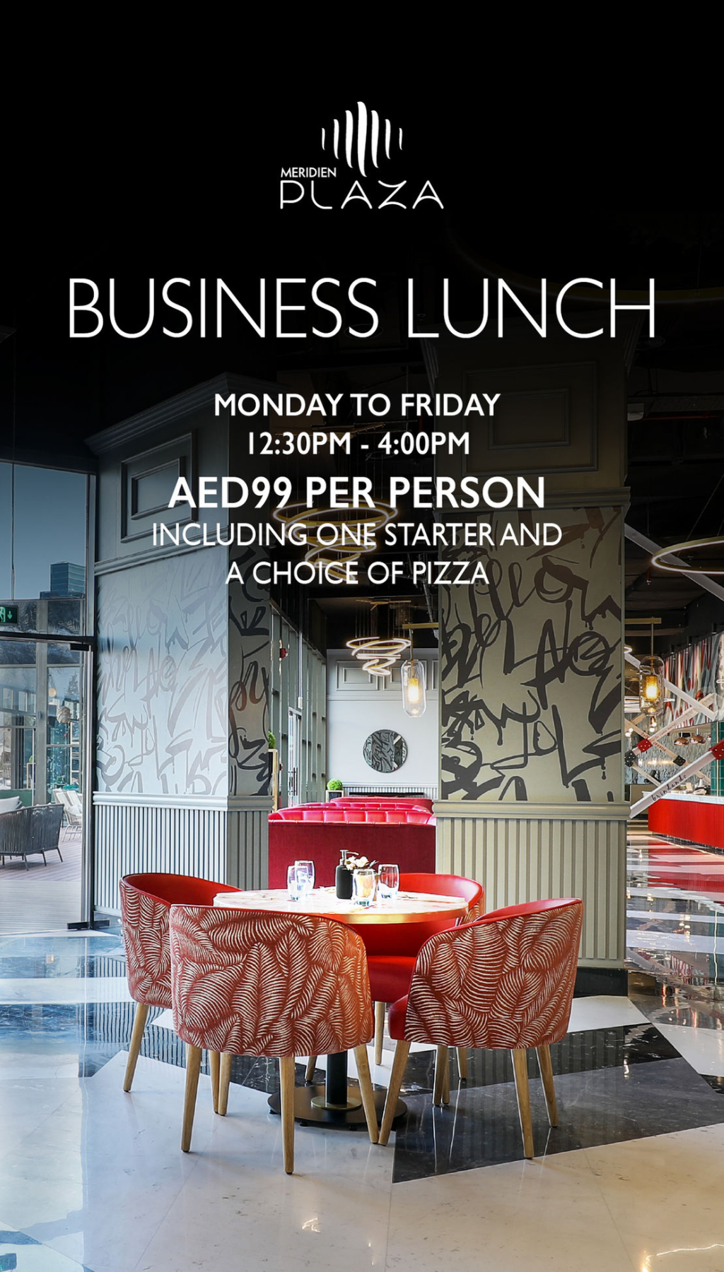 Business Lunch at Le Méridien Plaza