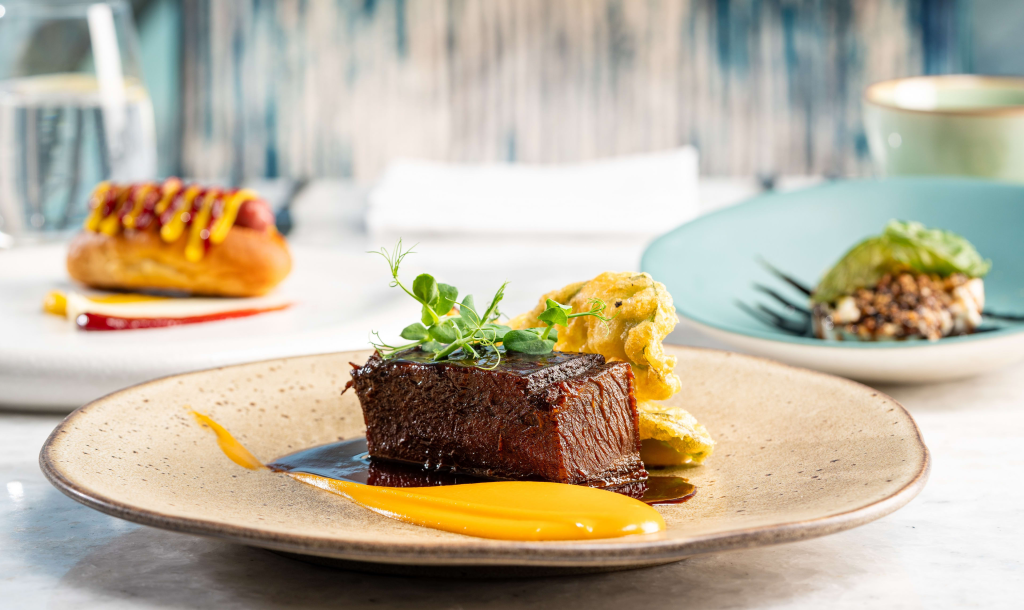 Business Lunch at Cyan Brasserie