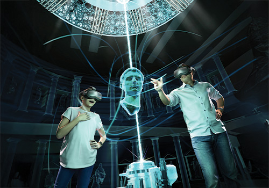 Quantum Dome VR Experience at Louvre Abu Dhabi