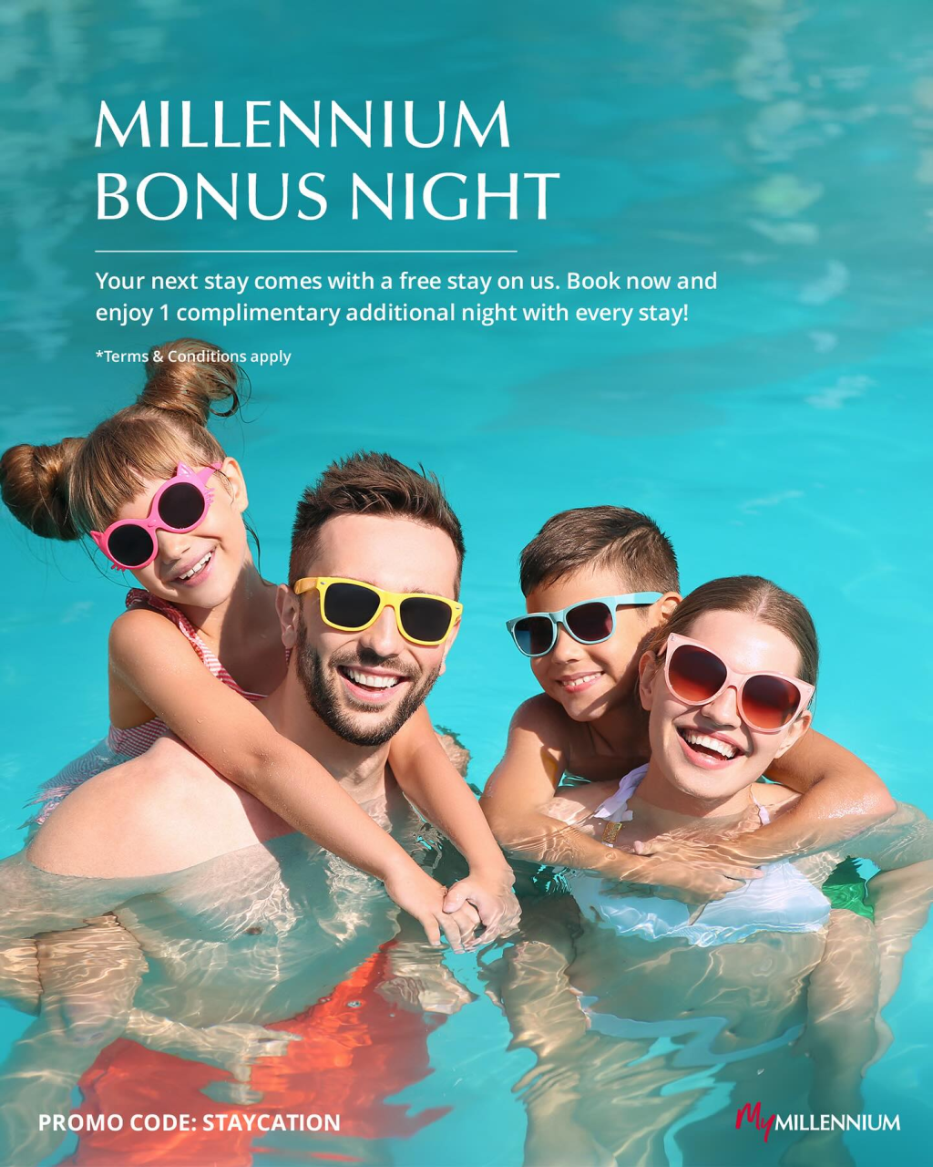 Stay 2 Nights, Get 1 Free